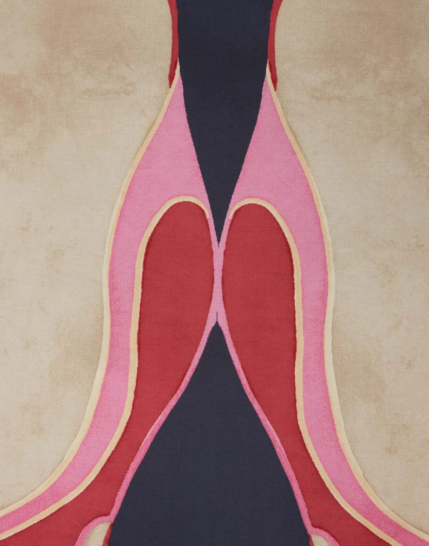 Sardegna SkirtPoppies Fuxia Placée in Popeline Cotton