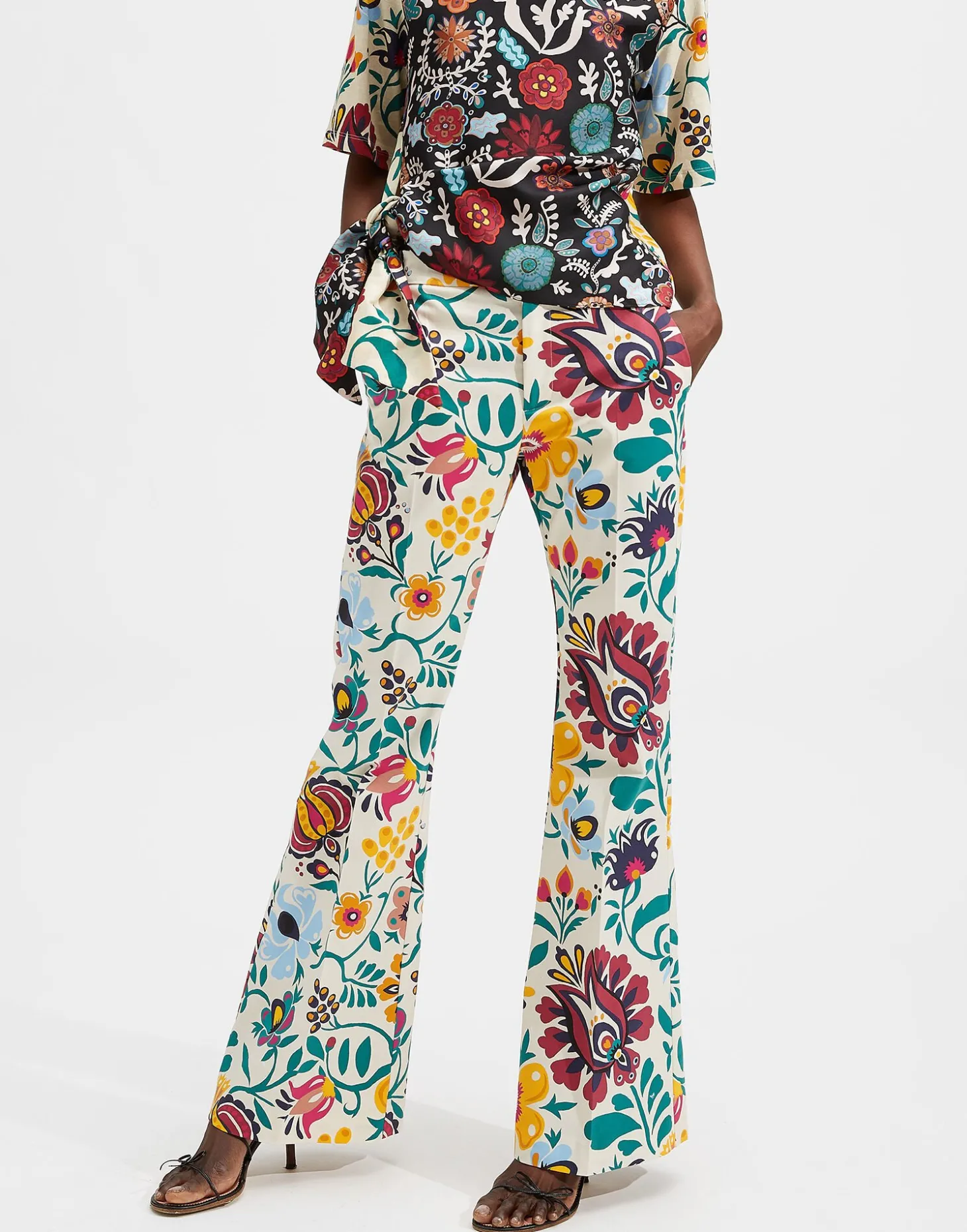 Saturday Night PantsSelva Bianco in Heavy Cotton Stretch