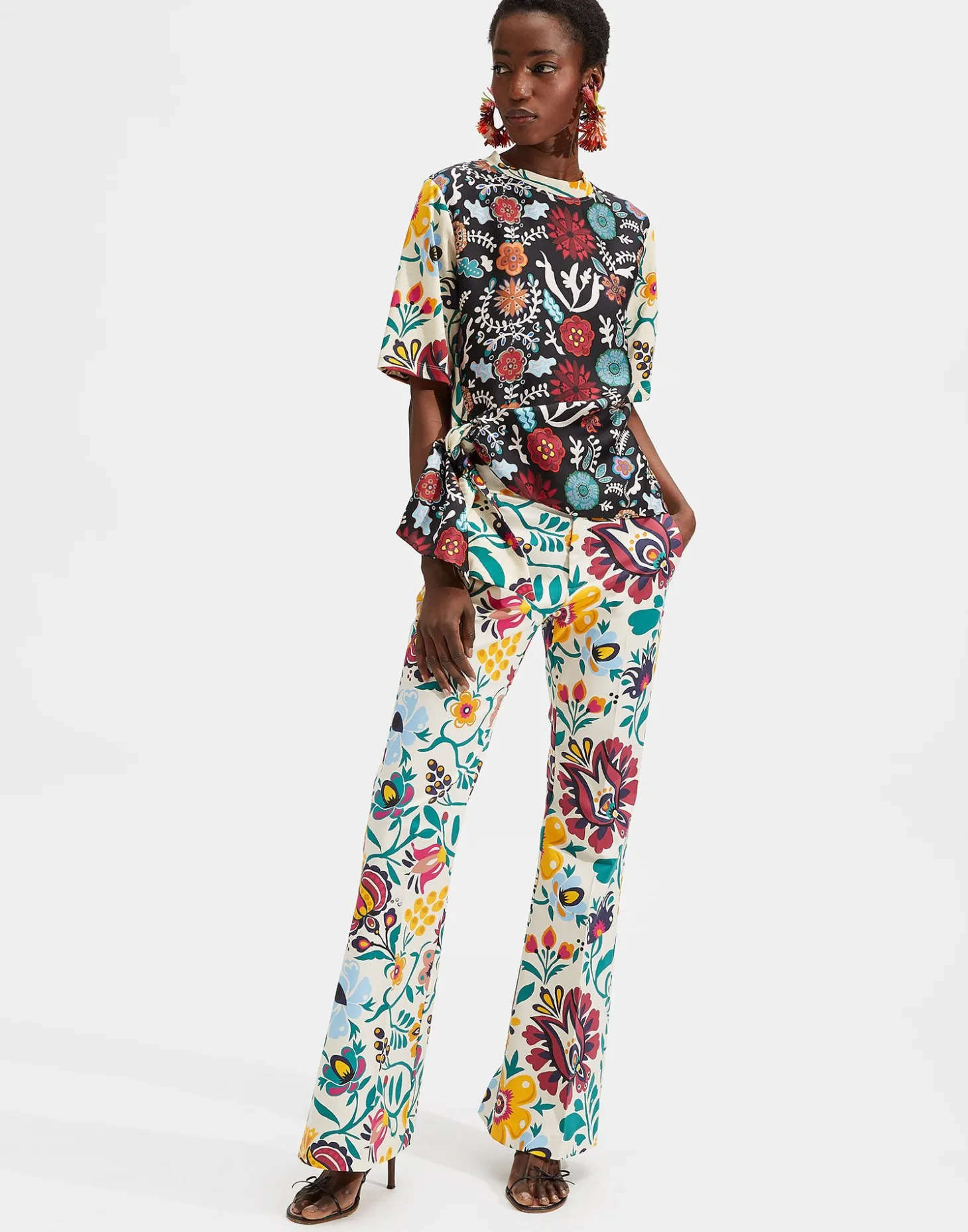 Saturday Night PantsSelva Bianco in Heavy Cotton Stretch