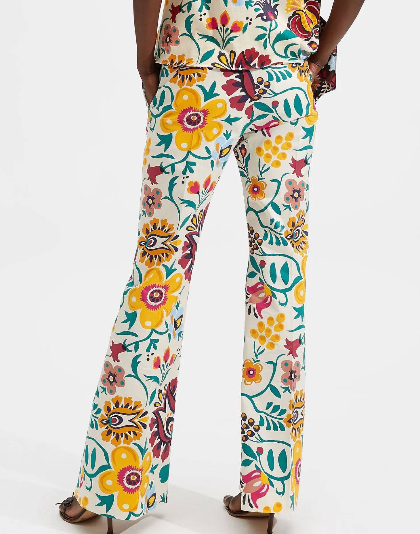 Saturday Night PantsSelva Bianco in Heavy Cotton Stretch