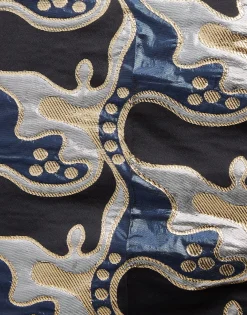 Saturday Night PantsSpritz Blu in Jacquard