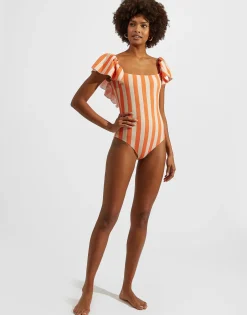 Scarlett SwimsuitRiviera in Piquet Lycra