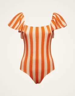 Scarlett SwimsuitRiviera in Piquet Lycra