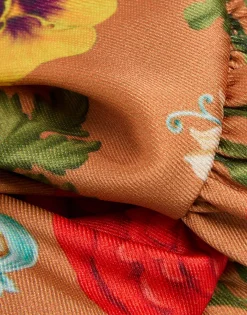 ScrunchieBotticelli Rust in Silk Twill