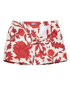 Setter Swim ShortsDragonflower Red in Recycled Polyester