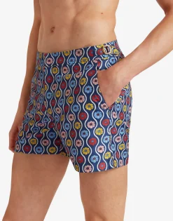 Setter Swim ShortsWhitsun Mini Blue in Recycled Polyester