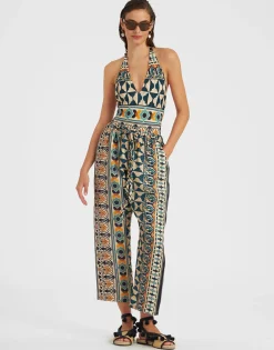 Sexy SwimsuitCasareale Small Plac&egrave;e Cream in Lycra