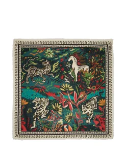 Shawl (135x135)Giungla in Twill Silk