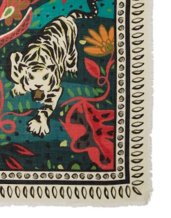 Shawl (135x135)Giungla in Twill Silk