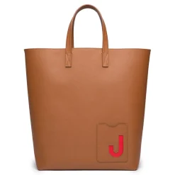 Shopper Tote BagMarrone in Saffiano Leather
