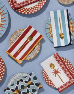 Side Plates Set Of 2Apollo Yellow in Porcelain