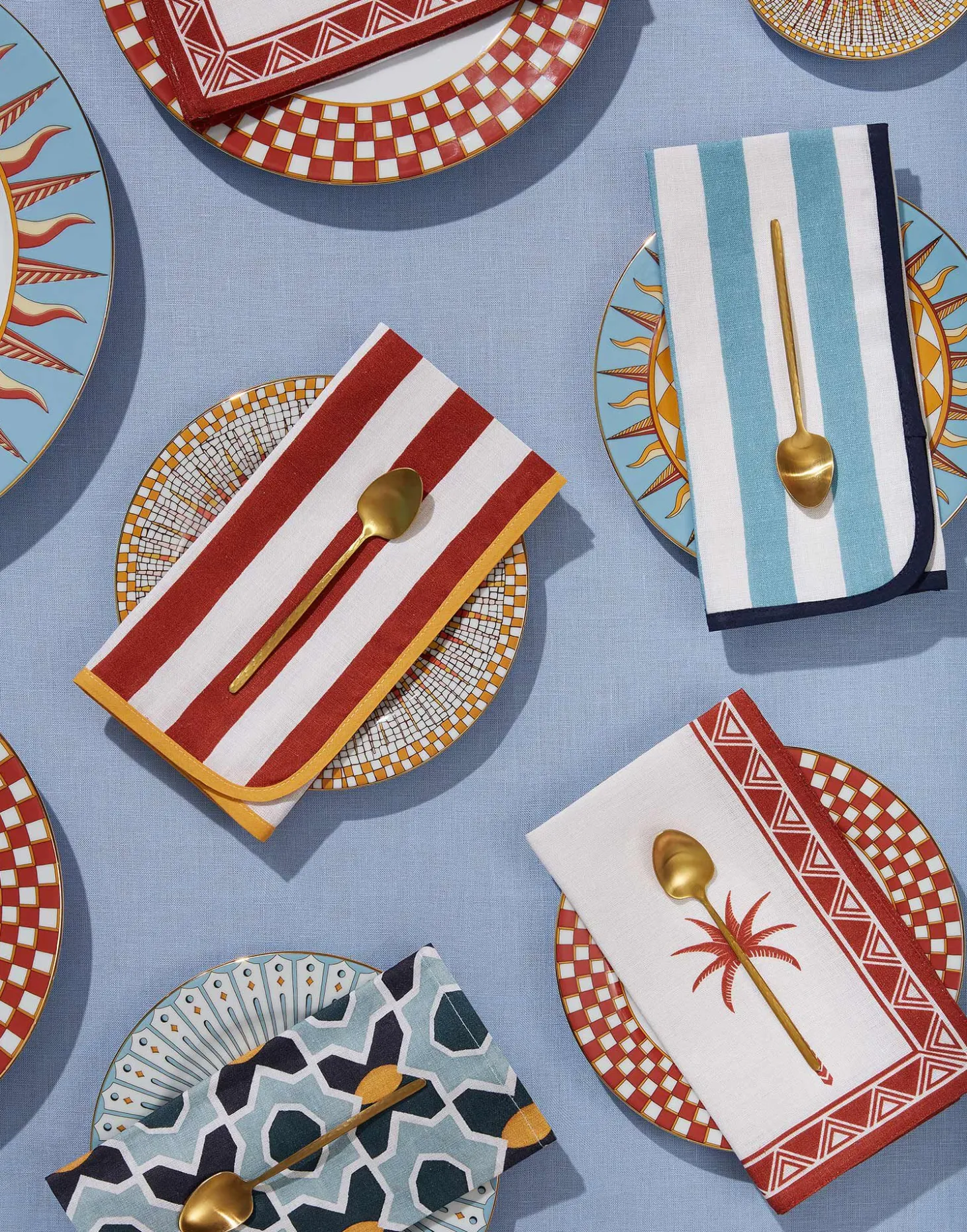 Side Plates Set Of 2Apollo Yellow in Porcelain