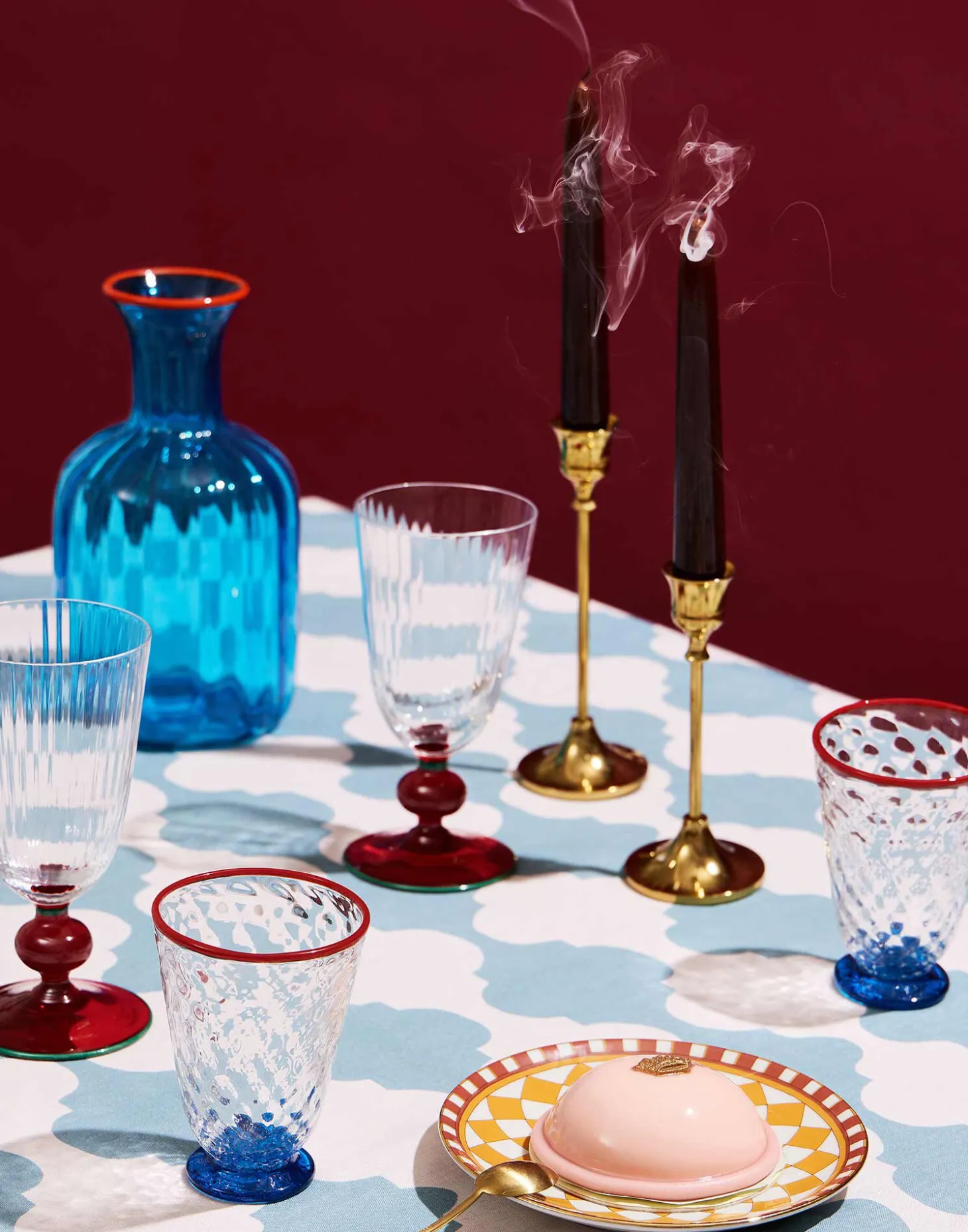 Side Plates Set Of 2Apollo Yellow in Porcelain