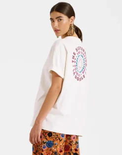 Sisterhood TeeSolid Print in Jersey Loira