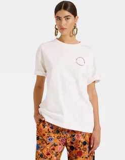 Sisterhood TeeSolid Print in Jersey Loira