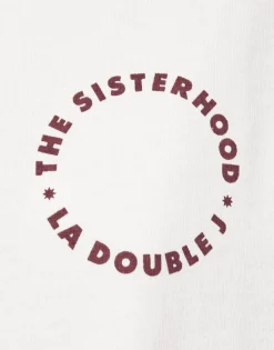 Sisterhood TeeSolid Print in Jersey Loira