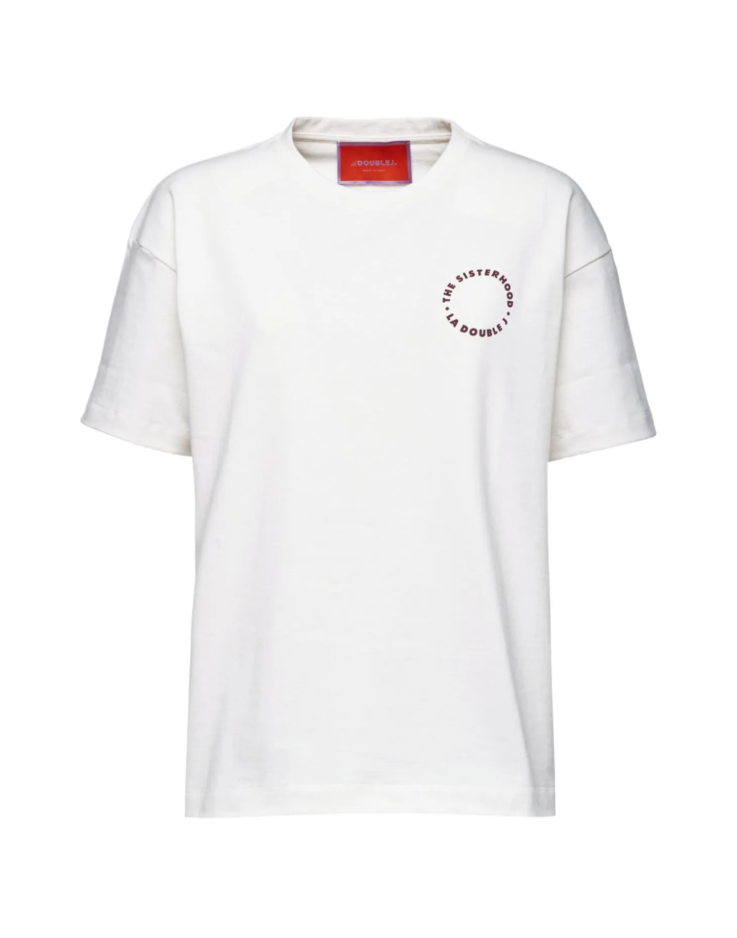 Sisterhood TeeSolid Print in Jersey Loira