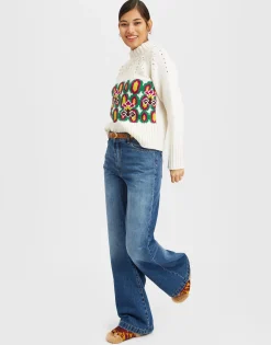 Ski Lift SweaterArcturus Placée White in Jacquard