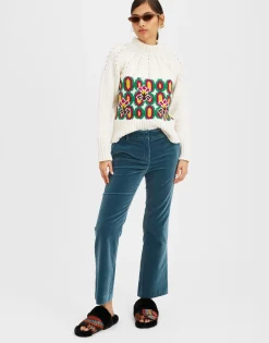 Ski Lift SweaterArcturus Placée White in Jacquard