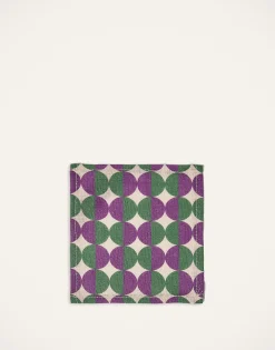 Small Napkins Set Of 4Mezzaluna Mix in Linen