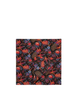 Small TableclothPavone Nero in Linen