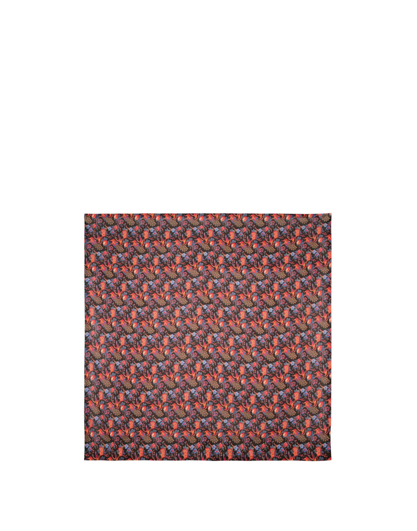 Small TableclothPavone Nero in Linen