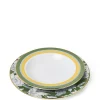 Soup And Dinner Plates SetRoman Holiday Avorio in Porcelain