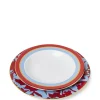 Soup And Dinner Plates SetRoman Holiday Vino in Porcelain