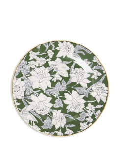 Soup And Dinner Plates SetRoman Holiday Avorio in Porcelain