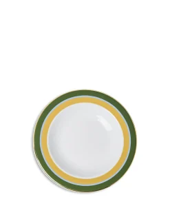 Soup And Dinner Plates SetRoman Holiday Avorio in Porcelain