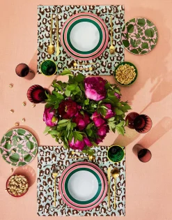 Soup Plates Set Of 2Rainbow Forest Green in Porcelain