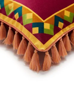 Spirit Animal CushionCricket in Cotton Velvet