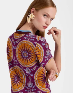 Sporty Swing DressSovereign Purple in Cotton Jersey