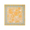 Square ScarfAnemone Orange in Cotton & Silk