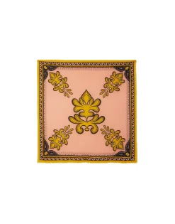 Square ScarfHerald Fuchsia in Modal Silk