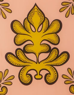 Square ScarfHerald Fuchsia in Modal Silk