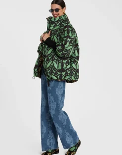 St. Moritz JacketPapyrus Green in Light Faille