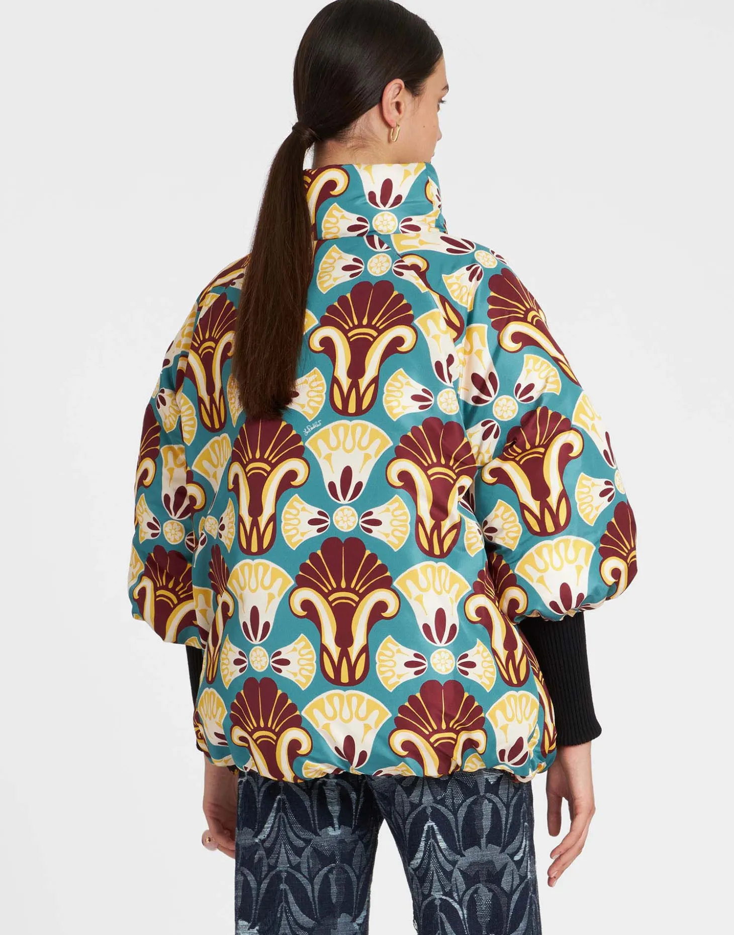 St. Moritz JacketSicomore Black in Jacquard