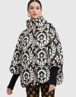 St. Moritz Reversible JacketWinter Sun Black in Jacquard