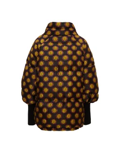 St. Moritz Reversible JacketWinter Sun Black in Jacquard