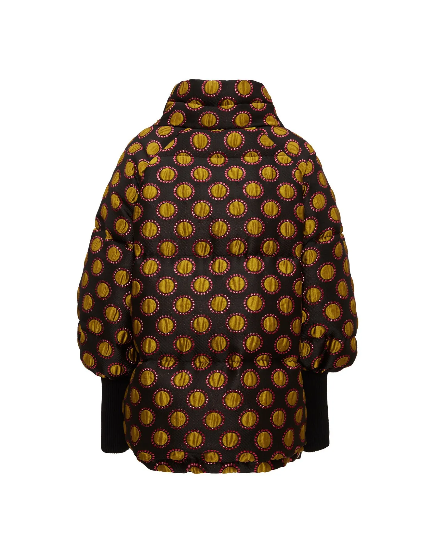 St. Moritz Reversible JacketWinter Sun Black in Jacquard