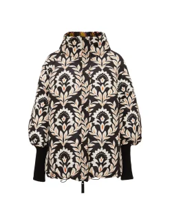 St. Moritz Reversible JacketWinter Sun Black in Jacquard