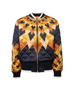 Suki JacketEgyptian Sun Plac&eacute;e Gold in Quilted Twill