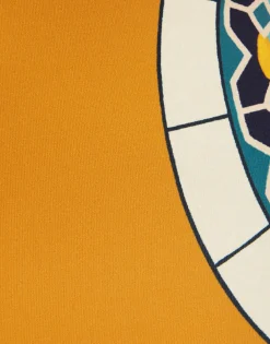 Sunset Suit SleevelessMudejar Plac&eacute;e Marigold in Supreme Lycra