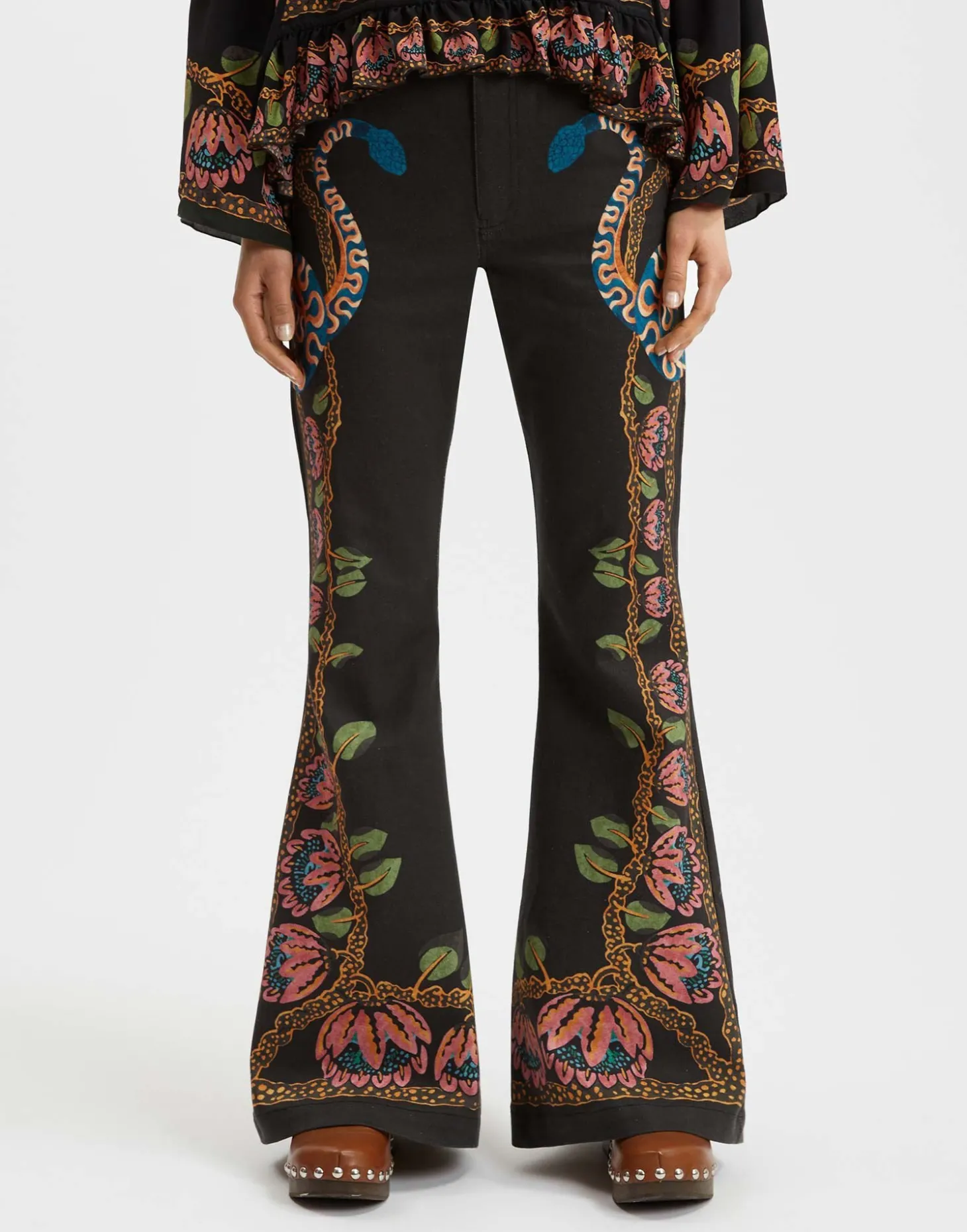 Superflare JeansEve Black in Denim