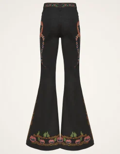 Superflare JeansEve Black in Denim