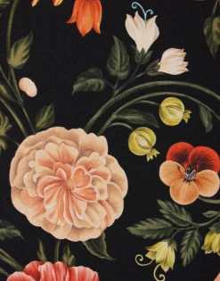 Swing DressBotticelli Black in Silk Twill