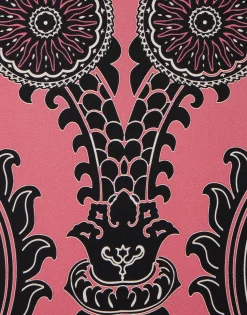 Swing DressOltrarno Pink in Silk Twill