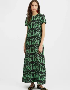 Swing DressPapyrus in Silk Twill