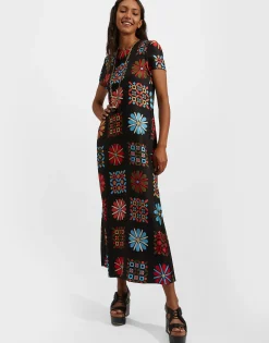 Swing DressVetrata Grande in Silk Twill